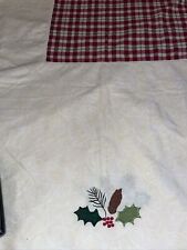 winter holiday tablecloth for sale  Higbee