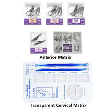 Matrizes cervicais transparentes dentais faixa de matriz contornada seccional anterior, usado comprar usado  Enviando para Brazil