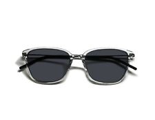 Óculos de sol polarizado Phantom com lentes cinza armação quadrada acetato titânio comprar usado  Enviando para Brazil