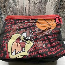 Bolso de Almuerzo Looney Tunes De Colección Chicago Bulls NBA Taz Tazmanian Diablo Raro segunda mano  Embacar hacia Argentina