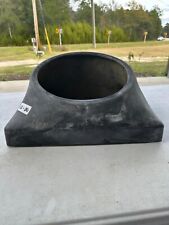 SCRATCHED/DENTED Single 12 fiberglass speaker box FACEPLATE MDF BLACK  F112-80 for sale  Shipping to South Africa