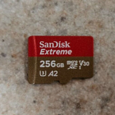 SanDisk 256GB Extreme microSDXC UHS-I Memory Card  (IL/RT6-18190-SDSQXA1-256G... for sale  Shipping to South Africa