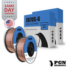 (2 x 10-Lb Spools) ER70S-6 .035" (0.9 mm) Mild Steel MIG Welding Wire for sale  Shipping to South Africa