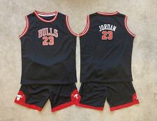 Youth Jordan Bulls Jersey Kids Baby Basketball Uniform Set - 2T-Boys XL 14-16, used for sale  Shipping to South Africa