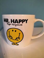 Happy ceramic mug for sale  HALIFAX
