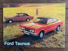 Brochure FORD TAUNUS Coupé Berline L XL GT GXL - Prospectus Prospekt French 1972 segunda mano  Embacar hacia Argentina