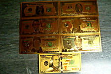 Usa banknoten gold gebraucht kaufen  Bremen
