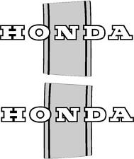 Honda CT70 Trail CT70 KO Frame Decals     Custom Silver til salgs  Frakt til Norway