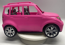 Barbie Cadillac Escalade 2016 SUV coche rosa caliente DVX58 con cinturón de seguridad coche segunda mano  Embacar hacia Mexico