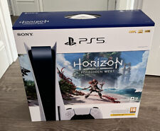 🔥 NEW Sony Playstation 5 PS5 Disc Console Horizon Forbidden West Game Bundle for sale  REDDITCH