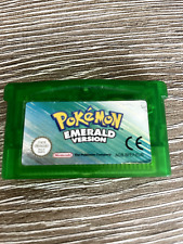Pokemon versão esmeralda GBA, autêntico, testado, economiza funcionando, nova bateria, usado comprar usado  Enviando para Brazil