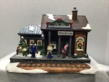 Used, Christmas Ceramic Train Station for sale  Shipping to South Africa