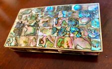 Abalone inlaid hinged for sale  Hialeah