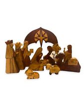 Nativity wooden set for sale  Knoxville