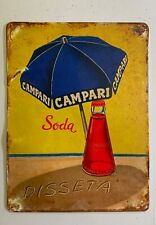 Insegna  Campari  Soda  vintage, 30x40, usado comprar usado  Enviando para Brazil