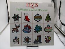 ELVIS PRESLEY "The Wonderful World Of Christmas" LP Record Ultrasonic Clean Muito Bom+ comprar usado  Enviando para Brazil