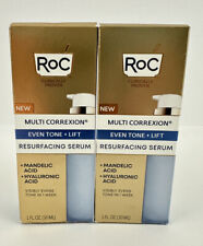 Pacote com 2 ROC Multi Correxion Even Tone + Lift Resurfacing Serum, 1 Fl. Oz. Cada comprar usado  Enviando para Brazil