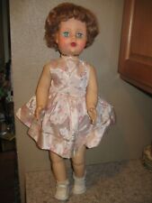 Vintage 1950s Eegee Susan Stroller Doll 23" Vinyl Head Hard Plastic Body Walker  for sale  Shipping to South Africa