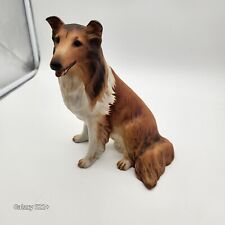 Vintage HOMCO 1986 Large Collie LASSIE Masterpiece Dog Figurine 10"x7.5" Sheltie for sale  Shipping to South Africa