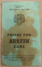 Austin cars 1964 for sale  CATERHAM