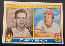 Johnny Bench 1983 O-Pee-Chee Super Veteran #61 comprar usado  Enviando para Brazil