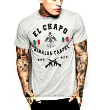 Camiseta El Chapo Cartel de Sinaloa Jefe del Crimen Mexicano, Mafia Mafioso Gángster Camiseta segunda mano  Embacar hacia Argentina