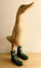 Wooden duck figure for sale  CORSHAM
