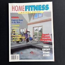 Revista vintage de fitness para el hogar invierno 1995 guía del comprador equipo de entrenamiento, usado segunda mano  Embacar hacia Argentina