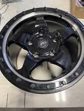 Used, Forgestar F001B0063P50 15X10 D5 Beadlock Wheel 5X120.65, Black for sale  Shipping to South Africa
