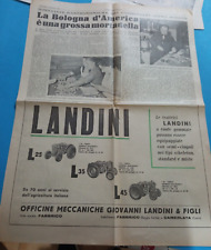 Pubblicita 1953 trattrice usato  Roma