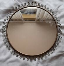Specchio ottone brass usato  Tavernole Sul Mella