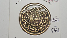 Tunisie 1946 francs d'occasion  Sin-le-Noble