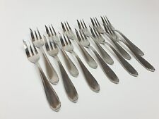 Used, 12 Cake Forks OKASIL cake fork cutlery Stainless Steel for sale  Shipping to South Africa