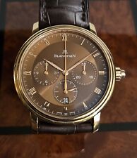 Blancpain villeret chrono d'occasion  Courbevoie