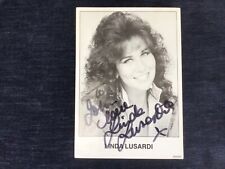 Linda lusardi signed for sale  CROWTHORNE
