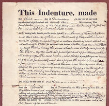 Original document 1823 for sale  Womelsdorf