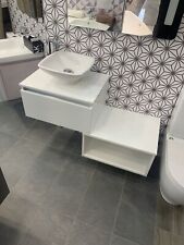 White gloss vanity for sale  LIVERPOOL