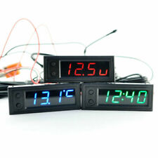 Acessórios de painel monitor de tensão bateria temperatura relógio de carro alta precisão  comprar usado  Enviando para Brazil