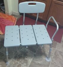 Bath Tub Safety Transfer Bench Medical Shower Chair Seat Height Adjustable 330lb for sale  Shipping to South Africa