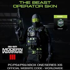Call of Duty Modern Warfare 3 & 2 The Beast Operator Skin Monster Energy COD MW3 na sprzedaż  Wysyłka do Poland