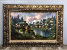 Vintage framed oil for sale  Randolph