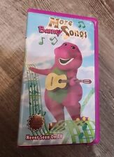 Barney songs vhs for sale  Wetumpka