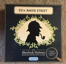 Juego 221B Baker Street The Sherlock Holmes Master Detective Gibsons sin jugar segunda mano  Embacar hacia Argentina