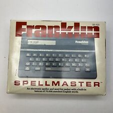 Franklin spell master for sale  CAMBRIDGE