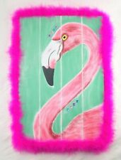 Flamingo painting wooden for sale  San Antonio