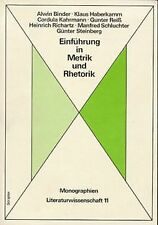 Praxisbuch einführung metrik gebraucht kaufen  Berlin