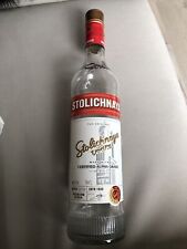 Empty stolichnaya vodka for sale  HULL