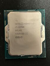 Procesador de CPU Intel Core i7-12700 4,9 GHz 12 núcleos FCLGA1700 (SRL4Q) segunda mano  Embacar hacia Argentina