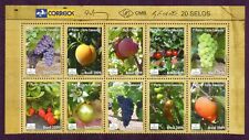 Selos do Brasil 2009 Mercosul. Frutas brasileiras. Flora. MNH comprar usado  Brasil 