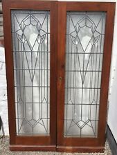 Leadlight glass doors for sale  BRISTOL